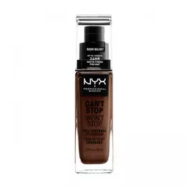 NYX PROFESSIONAL MAKEUP Тональная основа Can’t Stop Won’t Stop Full Coverage Foundation - Warm Walnut 225