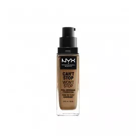 NYX PROFESSIONAL MAKEUP Тональная основа Can’t Stop Won’t Stop Full Coverage Foundation - Cinnamon 155