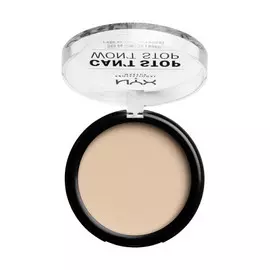 NYX PROFESSIONAL MAKEUP Тональная основа-пудра Can’t Stop Won’t Stop Powder Foundation - Fair 01,5