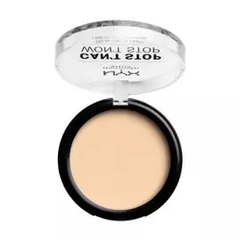 NYX PROFESSIONAL MAKEUP Тональная основа-пудра Can’t Stop Won’t Stop Powder Foundation - Pale 01