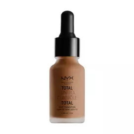NYX PROFESSIONAL MAKEUP Тональная основа Total Control Drop Foundation - Mocha 19