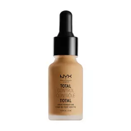 NYX PROFESSIONAL MAKEUP Тональная основа Total Control Drop Foundation - Golden 13