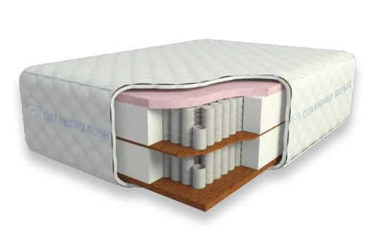 Матрас Diamond Rush Cocos Ergo Lux Light 40sm+