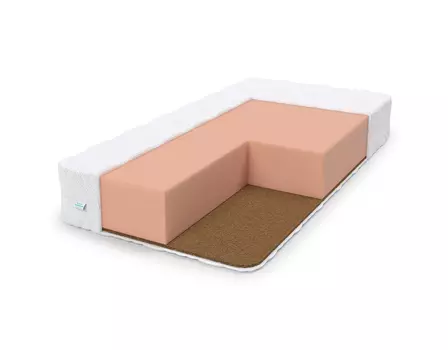 Матрас Lonax Baby ППУ14-Cocos Хлопок