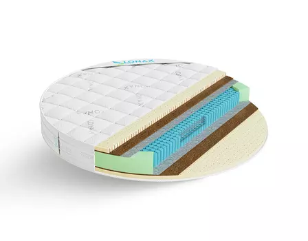 Матрас Lonax Round Medium S1000