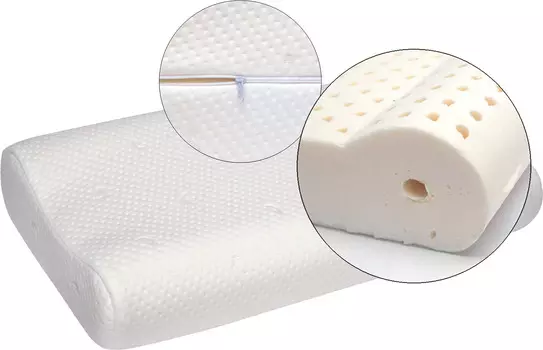 Подушка MaterLux Assia (с двумя волнами)