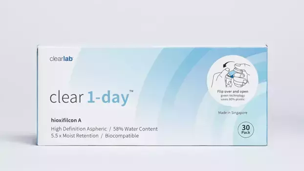 Clear 1-day (30 линз)