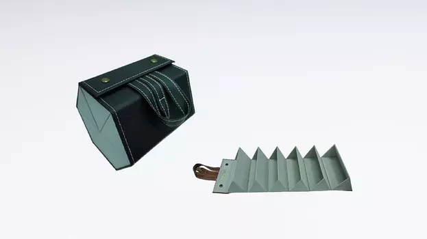 Органайзер для хранения очков на 6 секций EYETEC 988-6 чёрный