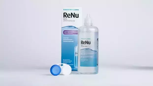 Раствор ReNu MPS (360 ml + контейнер)