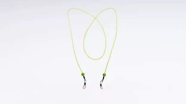 Шнурок №123 зелёный