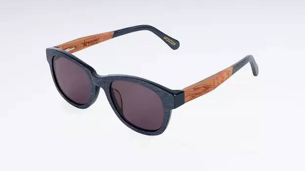 Солнцезащитные очки Spunky TERRA 6 MOSCOW (Blue wood. dark grey)