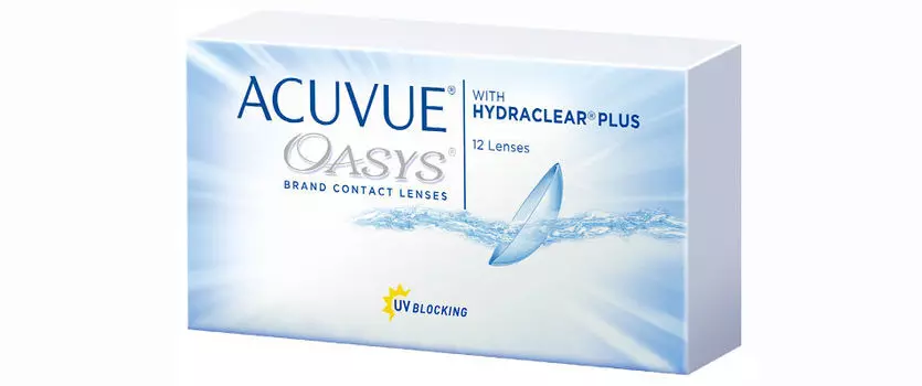 Контактные линзы ACUVUE OASYS with HYDRACLEAR PLUS (12 линз)