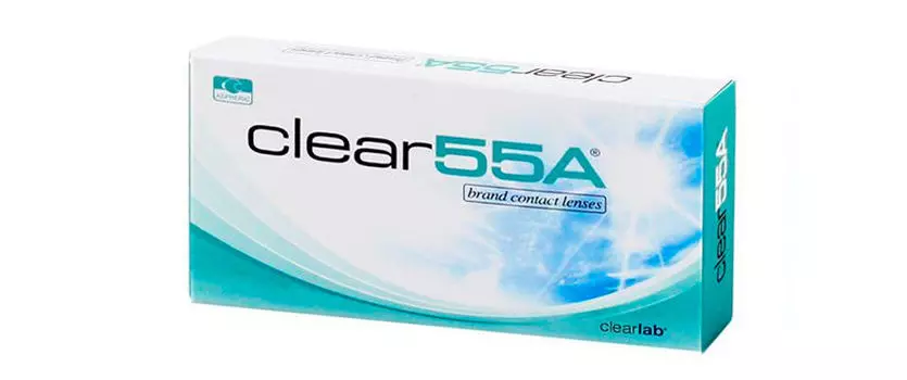 Контактные линзы Clear55A (6 линз)