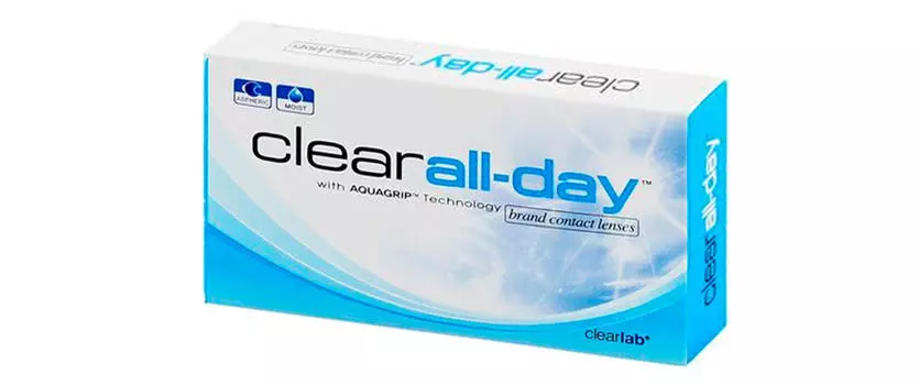 Контактные линзы Clear All-day (6 линз)