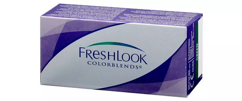 Контактные линзы FreshLook ColorBlends 0,00 (2 линзы)