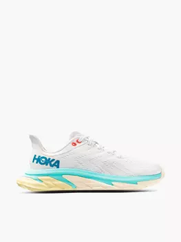 1110511BDBBT8 Кроссовки женские Hoka W CLIFTON EDGE BLANC DE BLANC / BLUE TINT 8