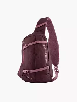 357912 Рюкзак Patagonia ATOM SLING 8L Falling Seeds/Piton Purple, 8л