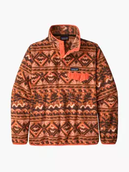 380104 Пулон Patagonia SYNCH SNAP-T P/O жен, Mangrove/Henna Brown, XS