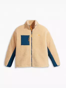 Флисовая куртка Levi's CB BIG FOOT SHERPA NEUTRALS