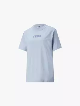 Футболка Puma Downtown Relaxed Graphic Tee Arctic Ice