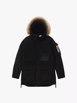 Куртка пуховая мужская Arctic Explorer Ledokol BLK