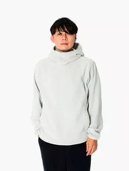 Micro Fleece Hoodie Анорак, муж, размер XL, серый