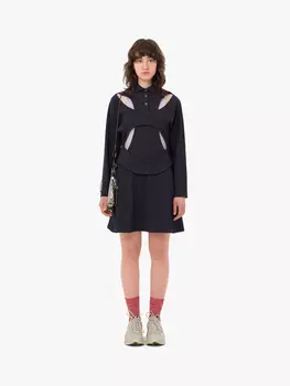 Платье Archivarius ARCUATE POLO DRESS DARK BLUE