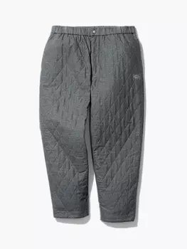 Quilted Flannel Pants Брюки, муж, размер L, темно-серый