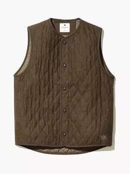Quilted Flannel Vest Жилет, муж, размер XL, хаки