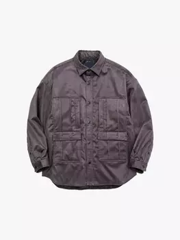 Рубашка Meanswhile PADDING OVER SHIRT dark grey