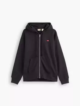 Толстовка Levi's STANDARD ZIP HOODIE BLACKS
