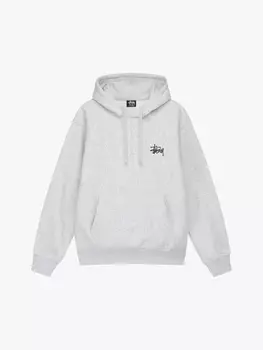 Толстовка Stussy "Basic Stussy Hood" Ash Heather
