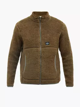 Wool Fleece Jacket Куртка, муж, размер XL, коричневый