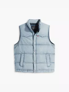 Жилет Levi's WESTERN SUPER PUFFER VST BLUES