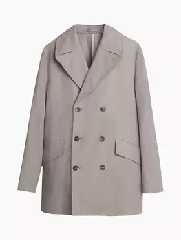 Мужское пальто Private White Linen Manchester Peacoat