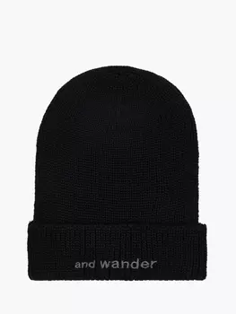 Шапка And Wander Merino Wool Cap