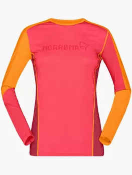 Женская футболка Norrona Equaliser Merino Round Neck
