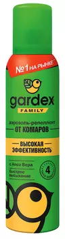Аэрозоль от комаров Gardex Family, 150мл