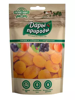 Абрикосы Дары природы сушеные 150г