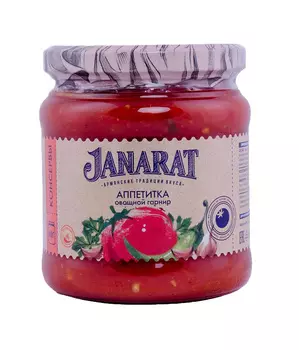Аппетитка Janarat овощной гарнир 460г