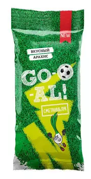 Арахис GO-O-AL Сметана лук 70г