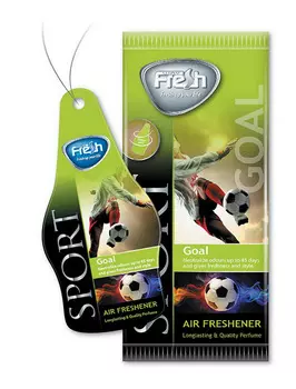 Ароматизатор подвесной бумажный пластинка dry sport в ассортименте fresh way болгария victory2000 dsp