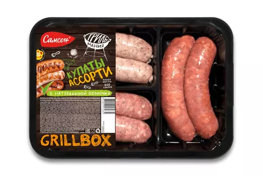 Ассорти из купат Grill box Самсон 500г
