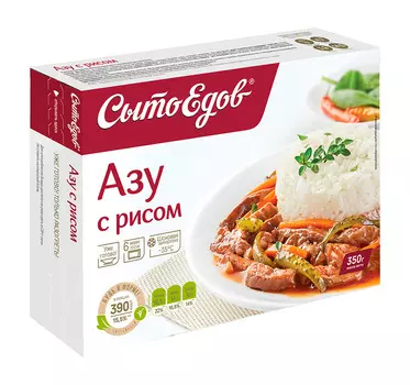 Азу с рисом Сытоедов 350г