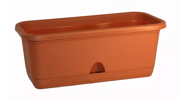 Балконный ящик 400мм с поддоном М 3220