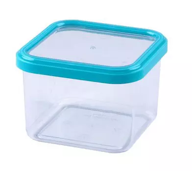 Банка квадратная Polimerbyt Премиум 0,6л