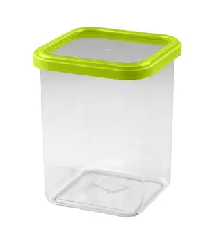 Банка квадратная Polimerbyt Премиум 1,2л