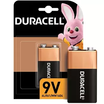 Батарейки Duracell 6LR61-1BL /