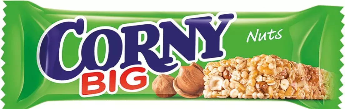 Батончик мюсли Corny орехи 50г