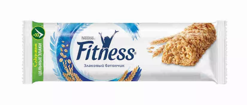 Батончик Nestle Fitness натуральный с цельными злаками 23,5г